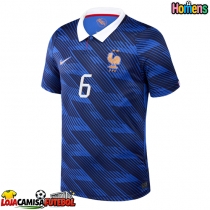 Camisa de Futebol França Eduardo Camavinga #6 Equipamento Principal Mundo 2026 Manga Curta